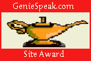 GenieSpeak.com Award